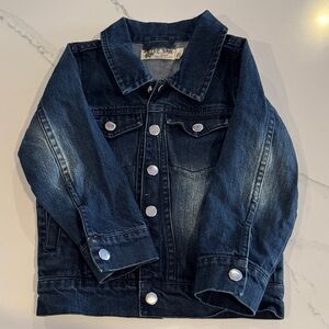 Classic Blue Denim Jacket for Kids